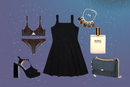El "little black dress" bien accesorizado jamás falla