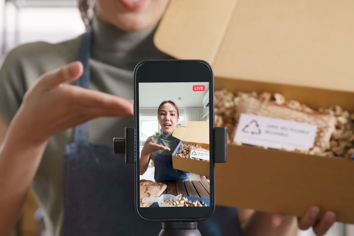 El live shopping es una experiencia que viene directamente desde China