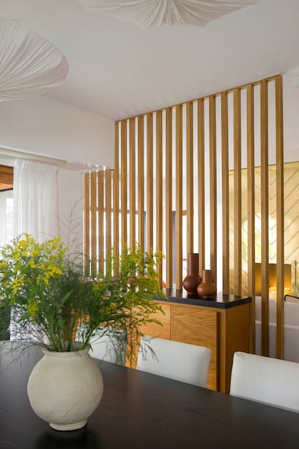 El living comedor, convenientemente integrado