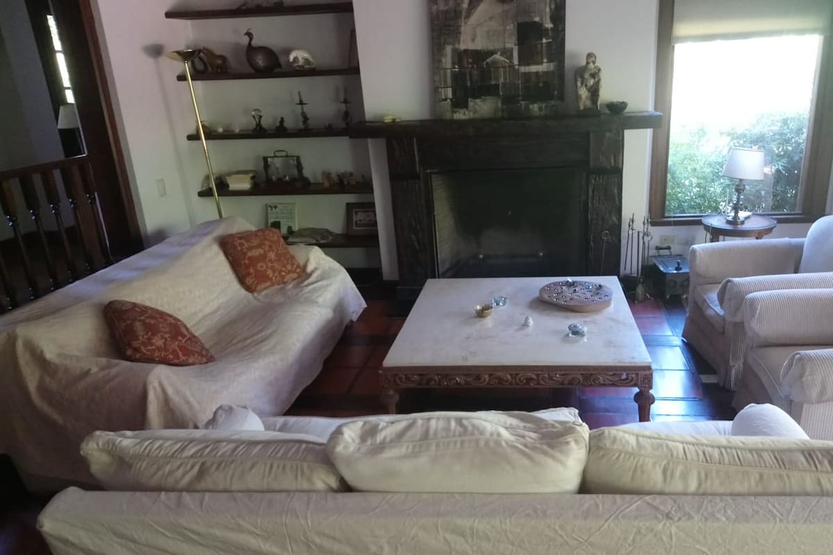 El living de la casa donde asesinaron a María Marta García Belsunce