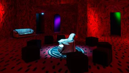 El living room de Kuita en Les Visitants