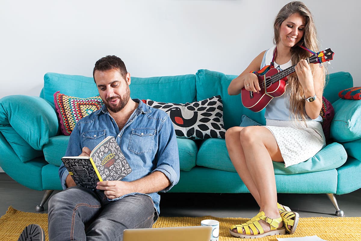 El living, un lugar que invita al relax