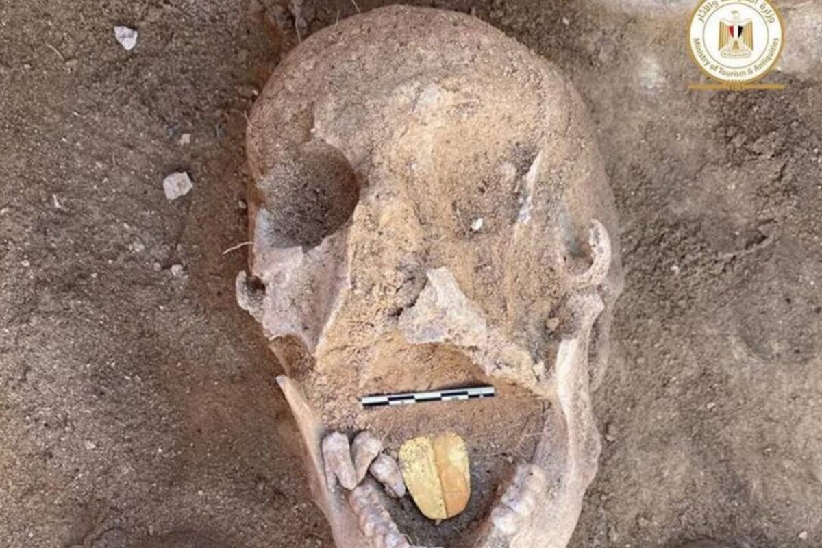 El llamativo descubrimiento fue realizado por un equipo de científicos que trabajaba en el templo Taposiris Magna de Alejandría, en el norte de Egipto