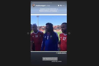 El llamativo error de Caniggia al desafiar a sus seguidores en las redes
