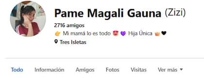El llamativo mensaje en el perfil de Facebook de la víctima