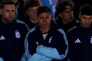 El llanto desconsolado de Enzo Fernández al escuchar a Lionel Messi despedirse de la selección argentina