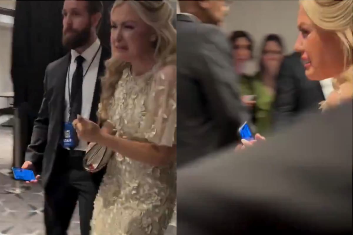 El llanto de Erica Kirk.