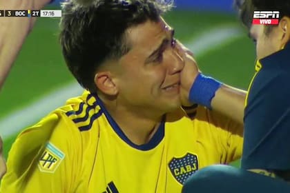 El llanto de Ezequiel Zeballos tras una nueva lesión, esta vez en la rodilla derecha