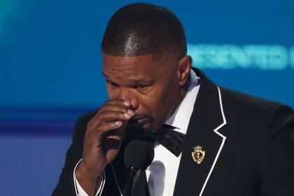 El llanto de Jamie Foxx al recibir un premio: “Podría haber estado en el In Memoriam este año”
