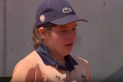 El llanto de la ancapelotas, después de sufrir un pelotazo por parte de la japonesa Kato