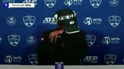 El llanto de Naomi Osaka en Cincinnati 2021