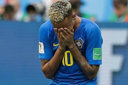 El llanto de Neymar luego del partido