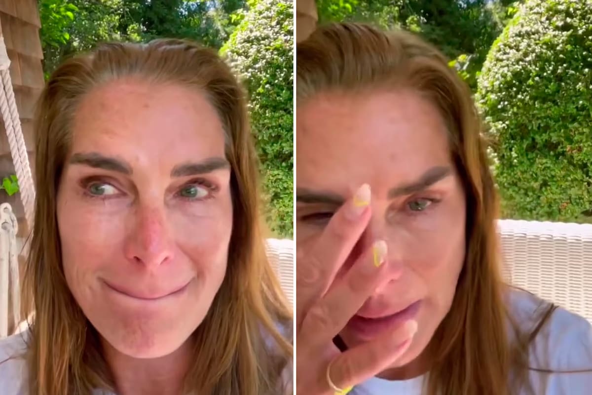 El llanto desconsolado de Brooke Shields por la partida de su hija: “Los criamos para que se vayan”
