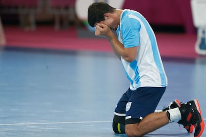 El llanto tras la consagración panamericana; a Diego Simonet se le vinieron a la mente la racha de lesiones y todo lo que atravesó para llegar a estos Juegos