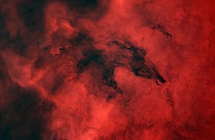 El Lobo Oscuro, Fenrir - Fotografía calificada como Altamente recomendada en la categoría Estrellas y Nebulosas
