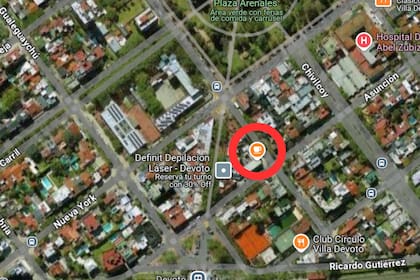El local de Betular queda en Villa Deboto, en la calle Mercedes 3900