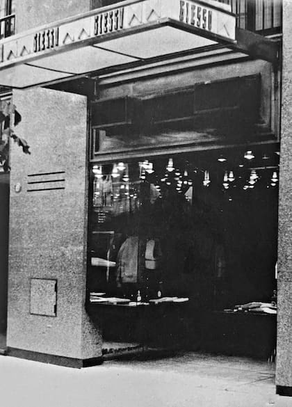 El local de Giesso, sobre la avenida Alvear 1872, fue uno de los más icónicos de mitad de siglo