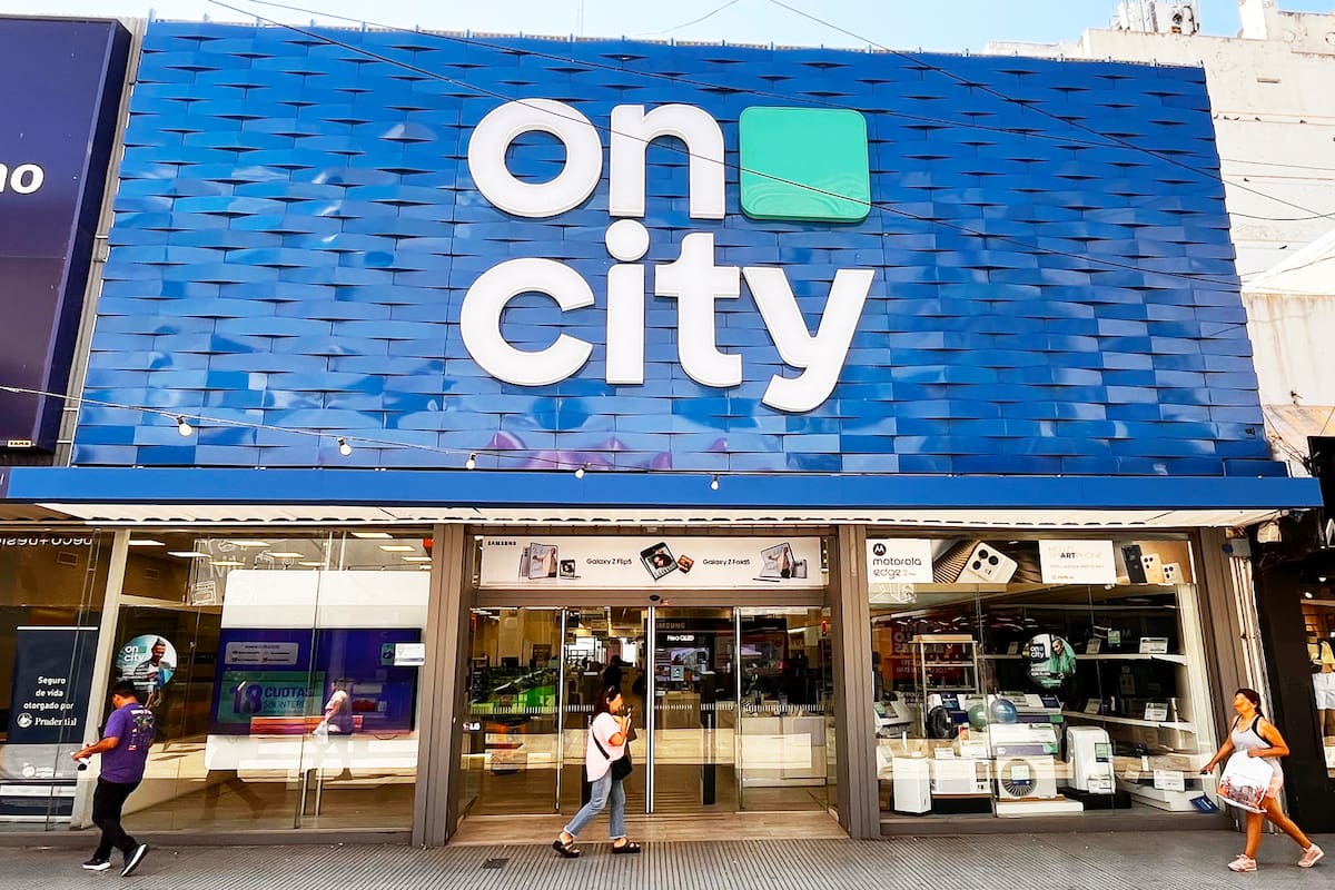 El local de la calle San Martín, en la ciudad de Santa Fe, es una de las sucursales de Musimundo que cambió su nombre por el de On City