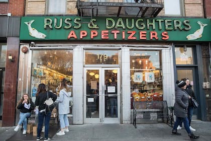 El local de Russ and Daughters.