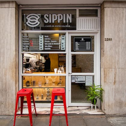 El local de Sippin, en Belgrano