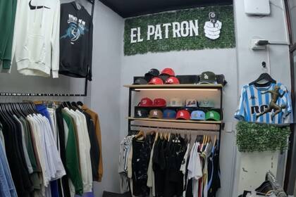 El local del Patrón de la ropa trucha, en Caballito