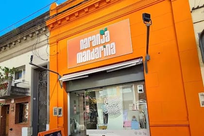 El local Naranja Mandarina en Junín