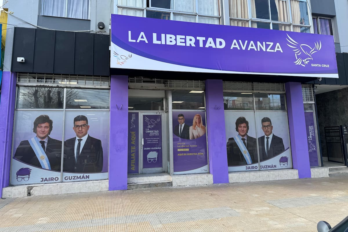 El local que La Libertad Avanza estrenará en Río Gallegos el próximo jueves