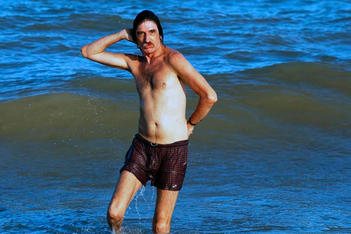 El loco verano de Charly García en Pinamar.