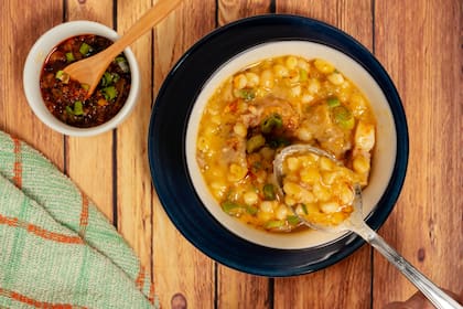 El locro es uno de los guisos típicos del 25 de mayo, ideal para temperaturas bajas