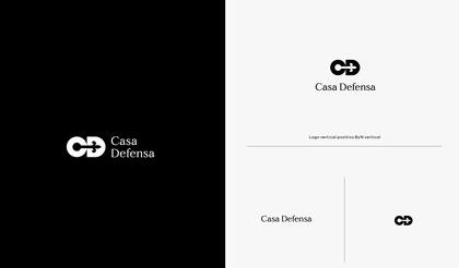 El logo de la Fundación "La Defensa" que había montado Calvete en San Telmo.