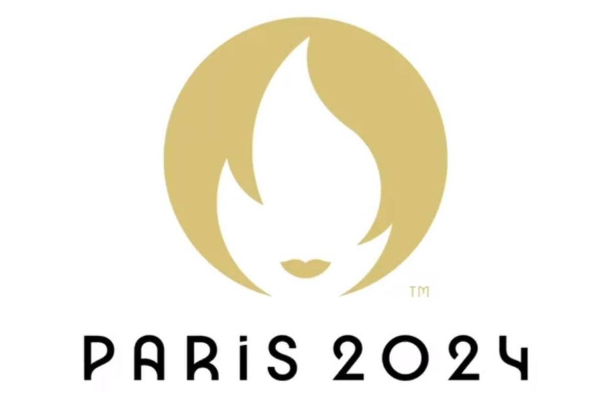El logo de París 2024