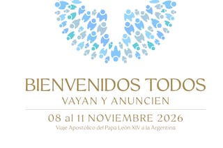 El lema y el logo de la visita de León XIV a la Argentina