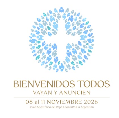 El logo oficial de la gira a la Argentina