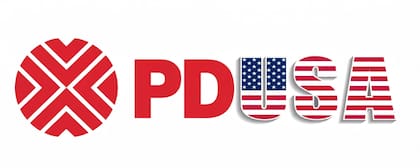 El logo que circuló en redes sociales tras el acuerdo de Rodríguez con Trump