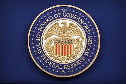 El logotipo de la Junta de Gobernadores de la Reserva Federal