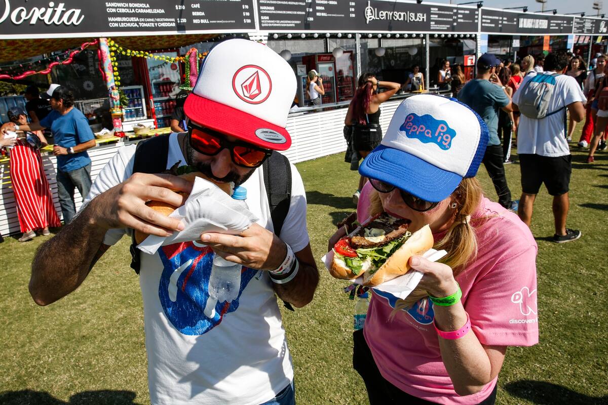 El Lollapalloza es una oportunidad para descubrir diversas opciones de fast food