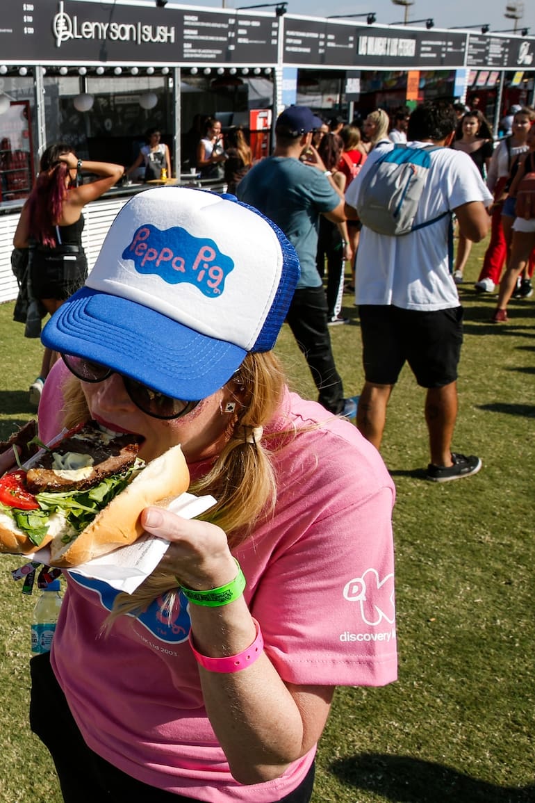 El Lollapalloza es una oportunidad para descubrir diversas opciones de fast food