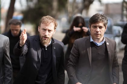 El lomense Federico Otermín junto al gobernador Kicillof