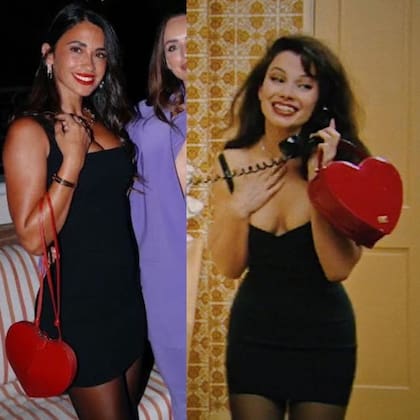 El look casi idéntico de Anto Roccuzzo y Fran Fine