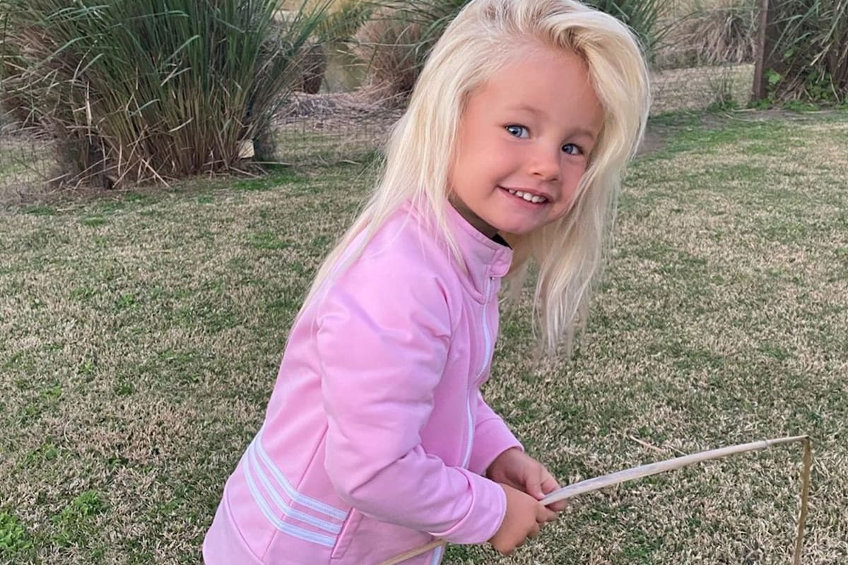 El look casual y deportivo enterneció a todos