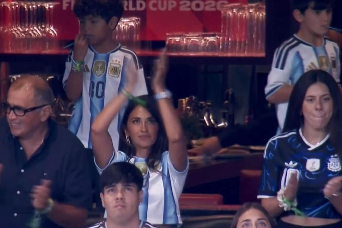 El look de Antonela Roccuzzo para el duelo de Argentina vs Egipto