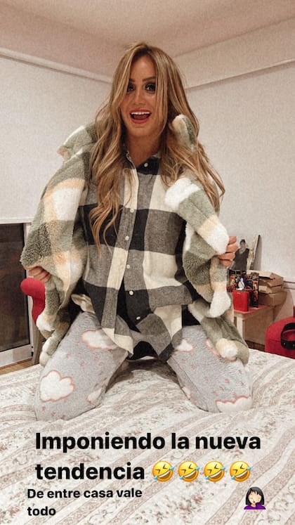 El look de "entrecasa" de Karina La Princesita (Foto: Instagram @kariprinceoficial)