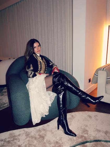 El look de la China Suárez que desató la polémica