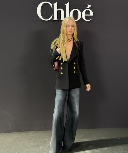 El look de Sofía en la presentación de Chloé