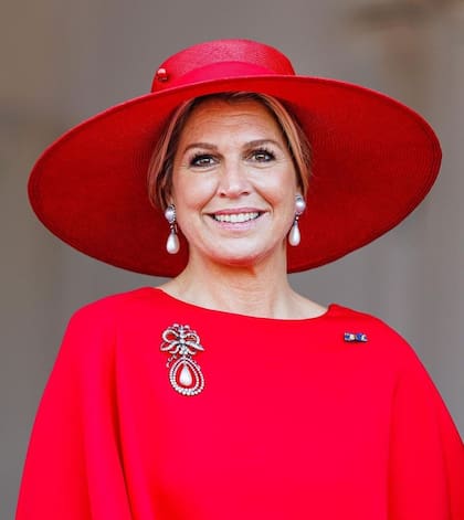 El look monocromático que eligió Máxima (Foto: Instagram/@koninklijkhuis)