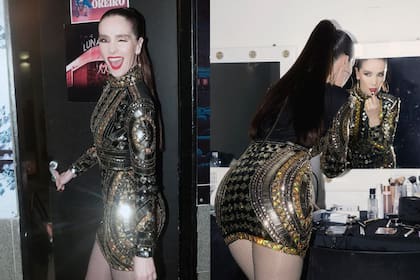 El look que eligió Natalia Oreiro para la noche en el Luna Park