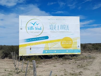 El loteo del barrio de Villaverde, en Las Grutas