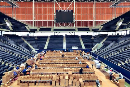 El Louis Armstrong Stadium, en Queens, se transformará en un centro de preparación y distribución de comida para los afectados por el coronavirus