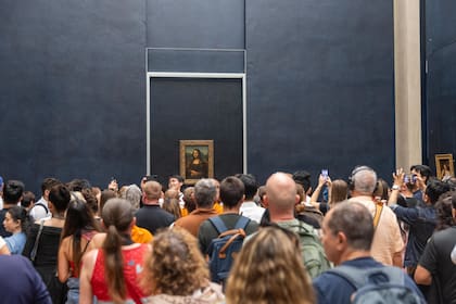 El Louvre reúne cientos de miles de alrededor de La Gioconda.