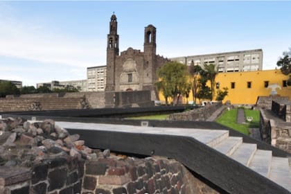 El lugar de los hallazgos se encuentra cerca de la Zona Arqueológica de Tlatelolco, en la parte norte del Centro de Ciudad de México